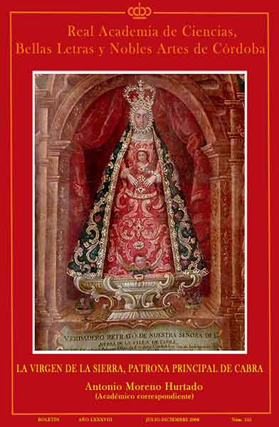 «La Virgen de la Sierra, Patrona Principal de Cabra». Autor: Antonio Moreno Hurtado