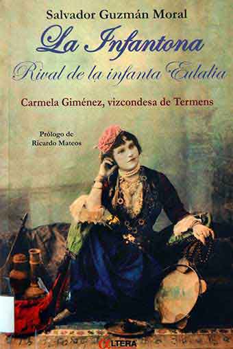 la Infantona, Carmen Giménez vizcondesa de Cabra, obra de Salvador Guzmán Moral