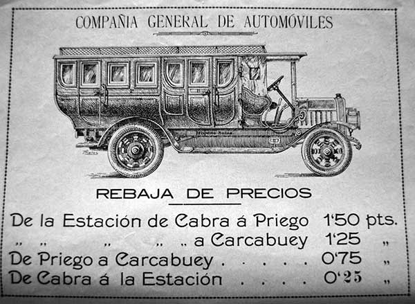 Fotos de autos, camiones, historia de Cabra de Córdoba