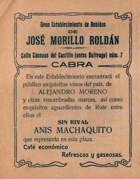 bar, bares, tabernas, restaurantes, Cabra de Córdoba