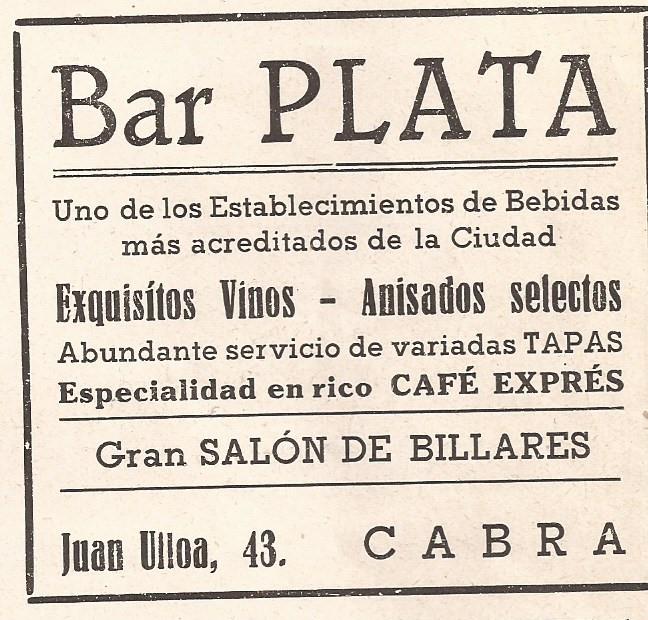 Bares, tabernas, ocio, restaurantes de Cabra Córdoba