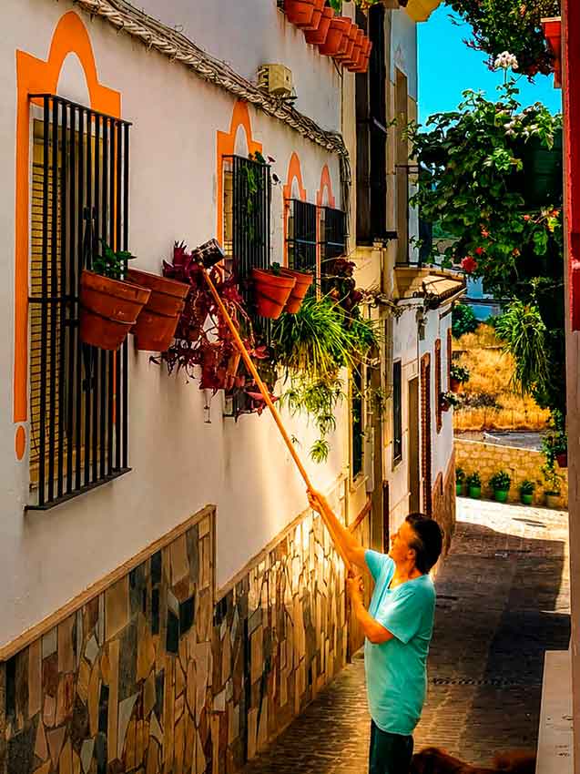 Fotografias de las calles, viales, sendas y puentes de Cabra
