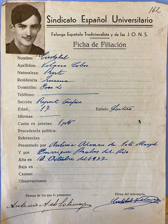 Fotografías relativa documentos de Cabra en el Recuerdo