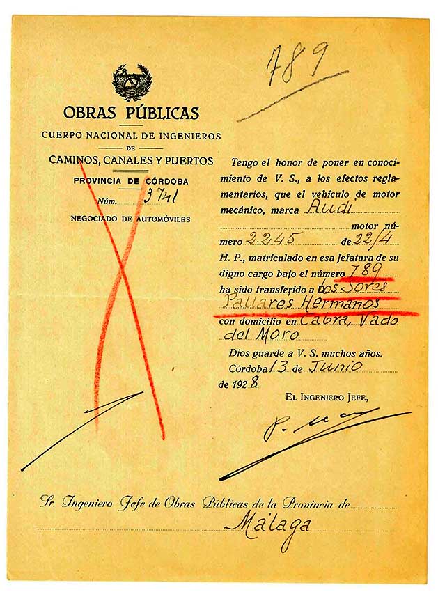 Fotografías relativa documentos de Cabra en el Recuerdo