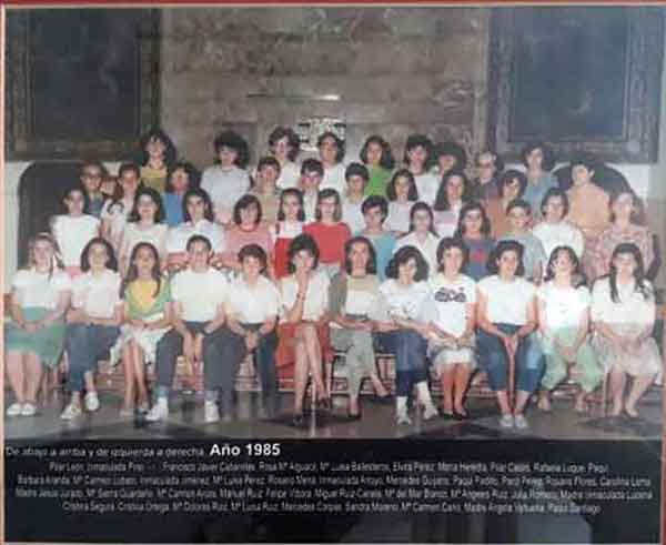 fotografías de colegio del Niño Jesus de las RRMM Escolapias en  Cabra de Córdoba