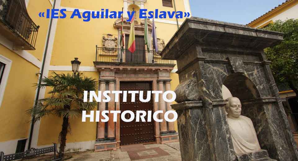 fotografías de Instituto Aguilar y Eslava de Cabra