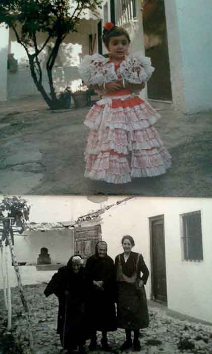 fotografías de la mujer egabrense de  Cabra de Córdoba.