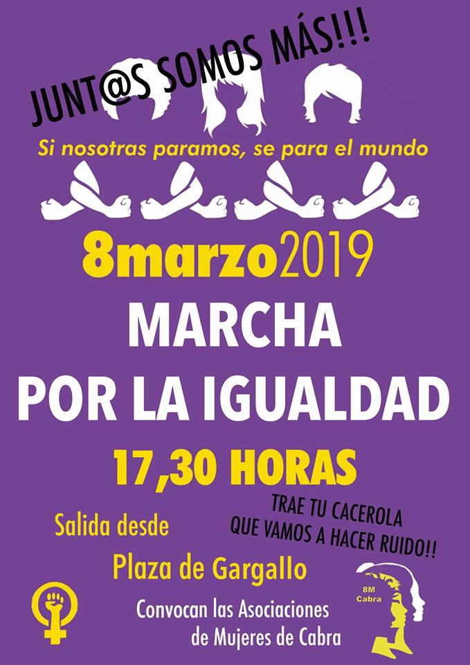 8 de marzo «Marcha por la igualdad»