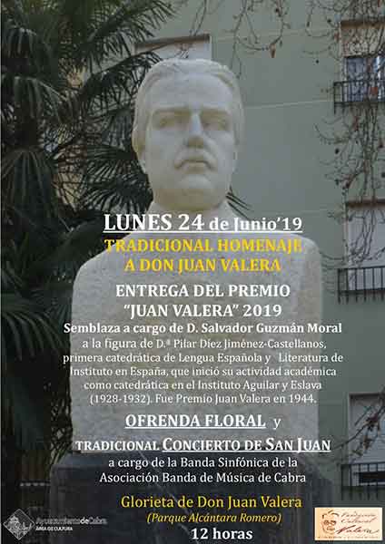 Tradicional homenaje a Juan Valera