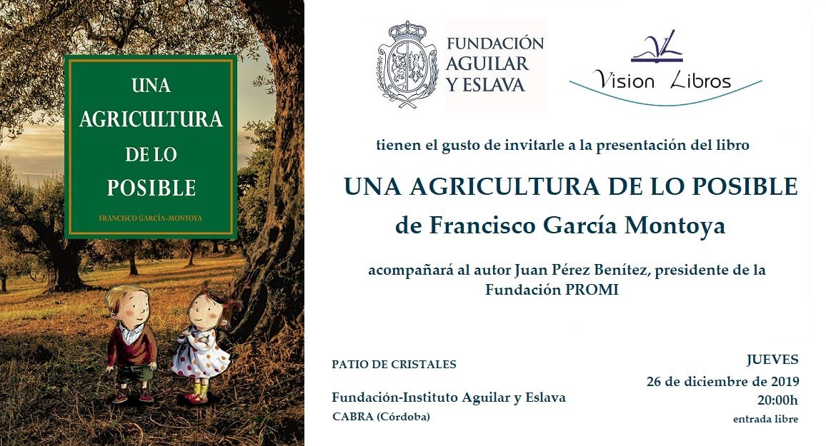 Presentación del libro «Una agricultura de lo posible»