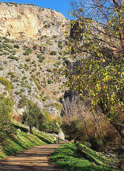 Ruta  por el cañón del río de la Hoz, Rute