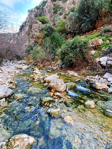 Ruta  por el cañón del río de la Hoz, Rute