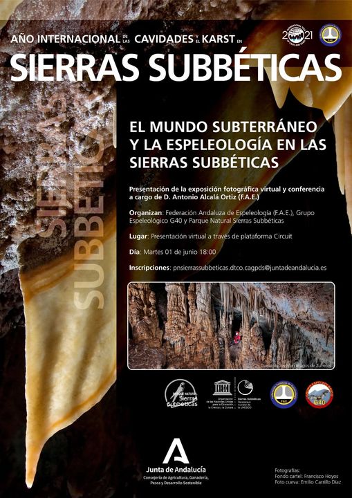 Mundo subterrraneo y espeleología en las Sierras Subbéticas