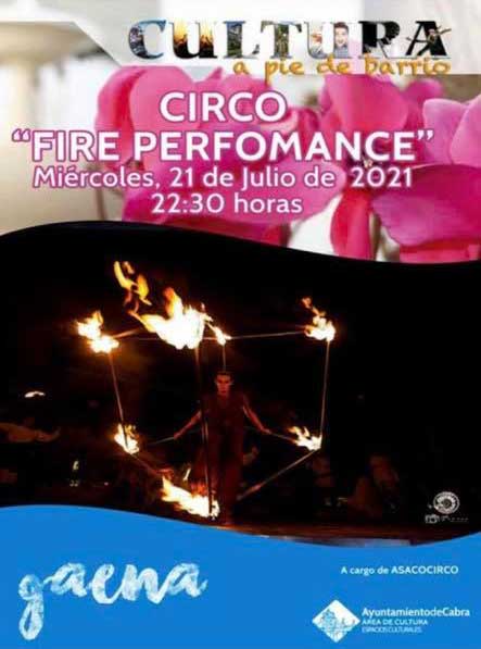 Cultura Circo Perfomance. Gaena Julio 2021