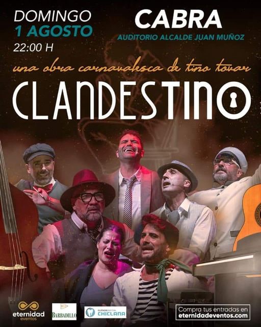 «Clandestino» obra carnavalesca de Tino Tovar. CAbra agosto 2021