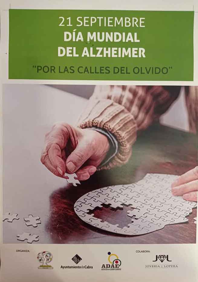 Día Mundial del Alzheimer, Cabra Septiembre de 2021