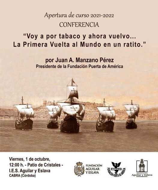 Conferencia Juan Antonio Manzano Pérez, Cabra Octubre de 2021