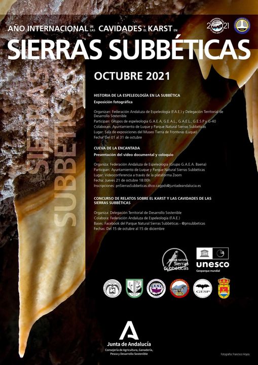Programación mes de octubre de Suerra Subbéticas , Cabra Octubre de 2021