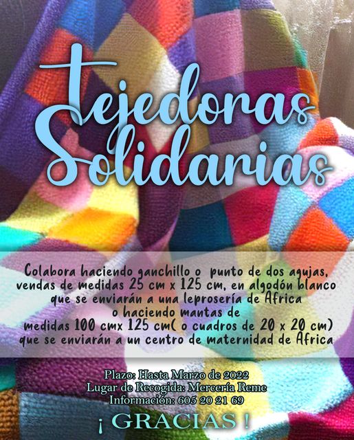 «Tejedoras solidarias», Cabra octubre 2021