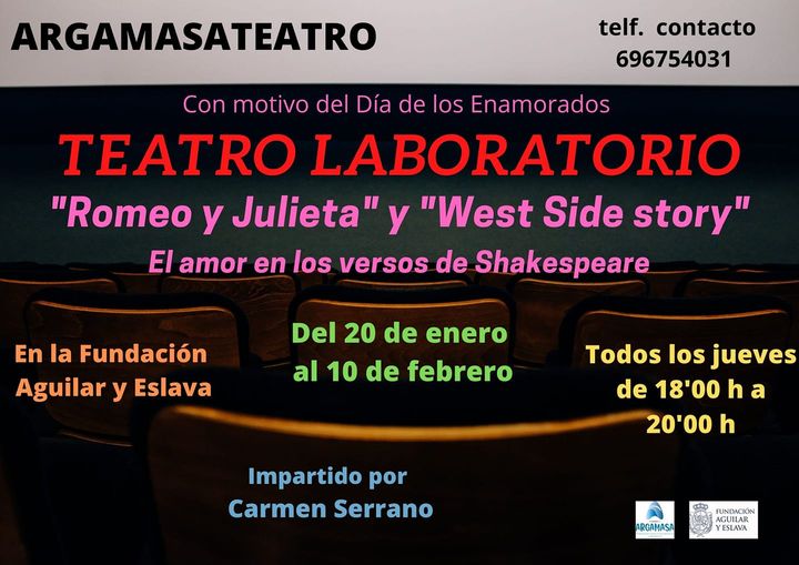Teatro Laboratorio organizado por Argamasa-teatro, Cabra enero  2022