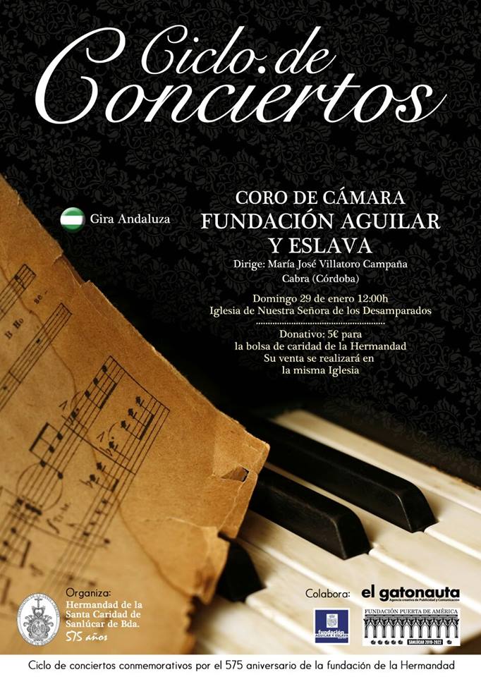 Ciclo de conciertos Coro de camara Fundación Aguilar y Eslava»