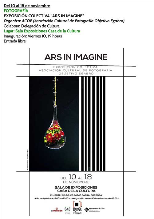 Exposición ACOE «ARS IN IMAGINE», Cabra noviembre de 2023 