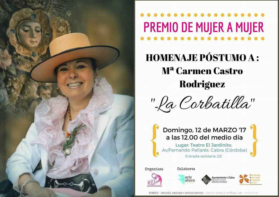 Homenaje póstumo a Carmen Castro Rodríguez