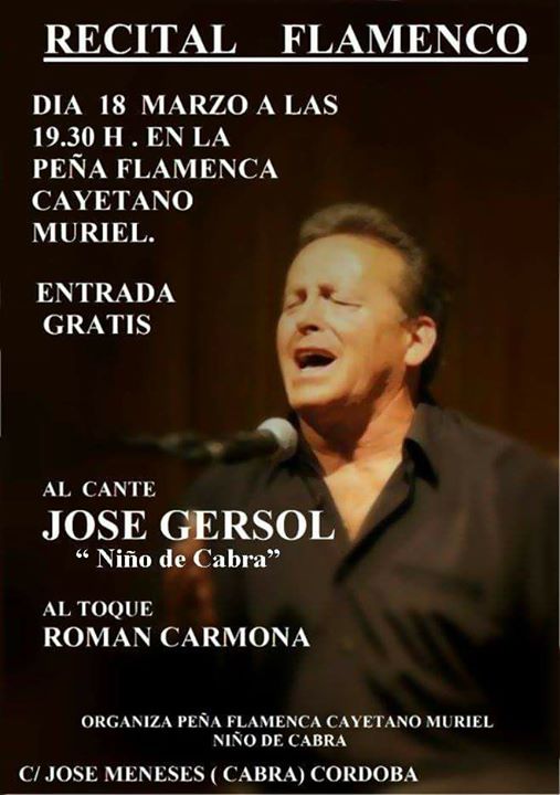 Recital flamencon José Gersol