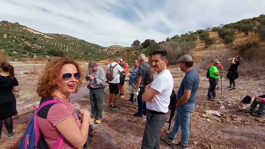 Excursión al Valle de los fósiles. Cabra de Córdoba