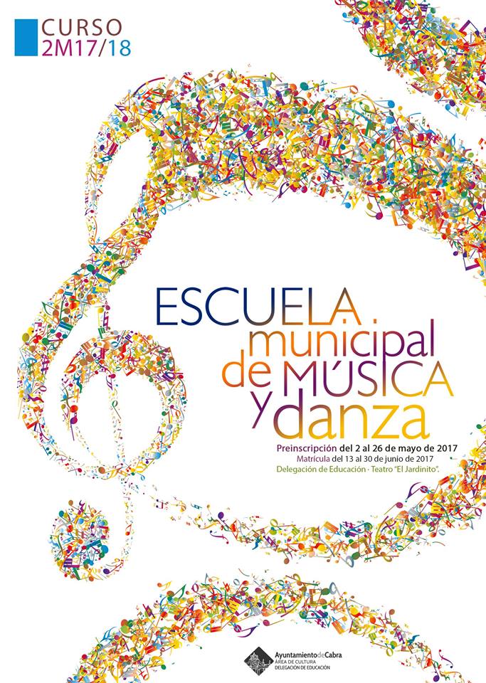 inscripción «Escuela municipal de Música y Danza