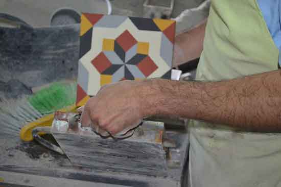 Fotos de visita de Cabra en el Recuerdo a Mosaicos Artesanos