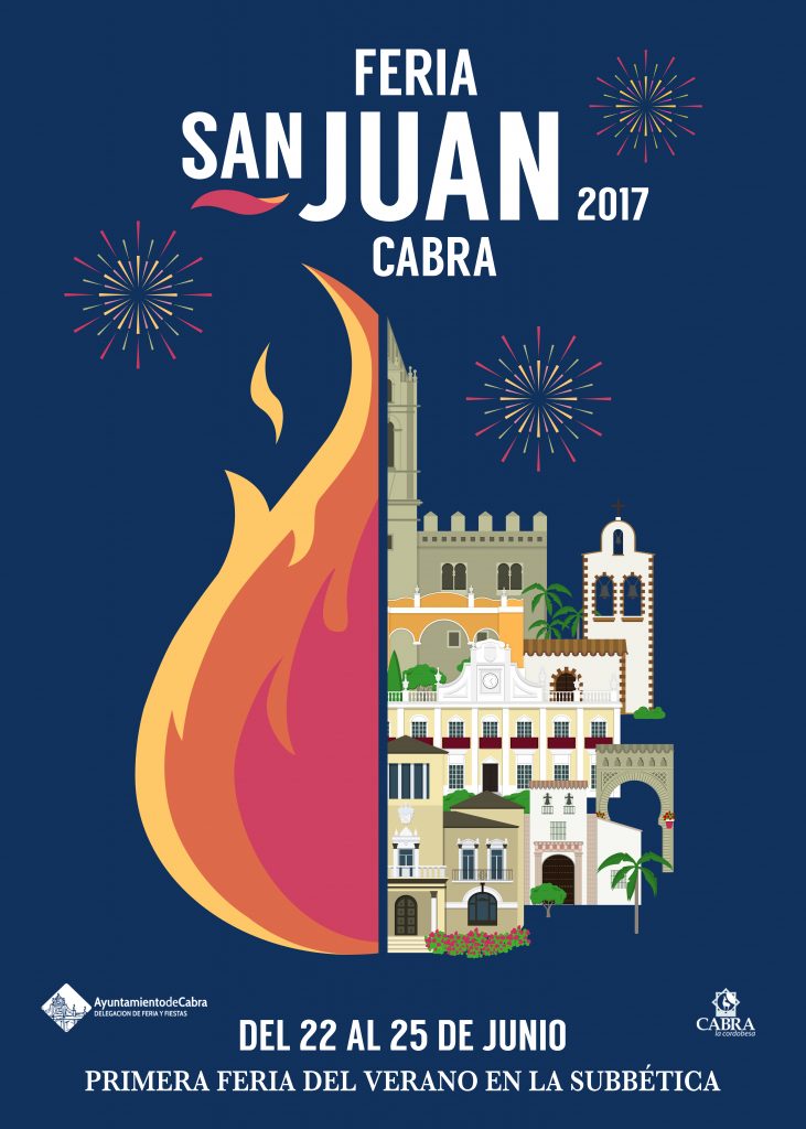 cartel Fiesta de San Juan de Cabra