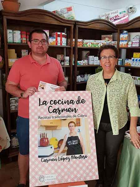 Presentación del libro de cocina de Carmen López
