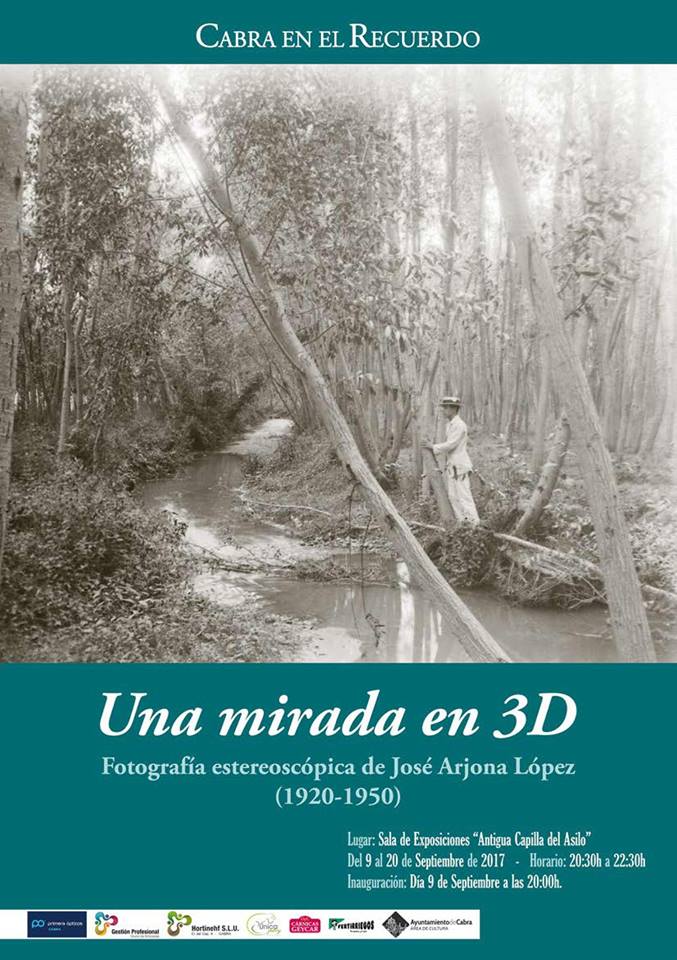 Presentación del libro y exposición de fotos 3D de José Arjona López