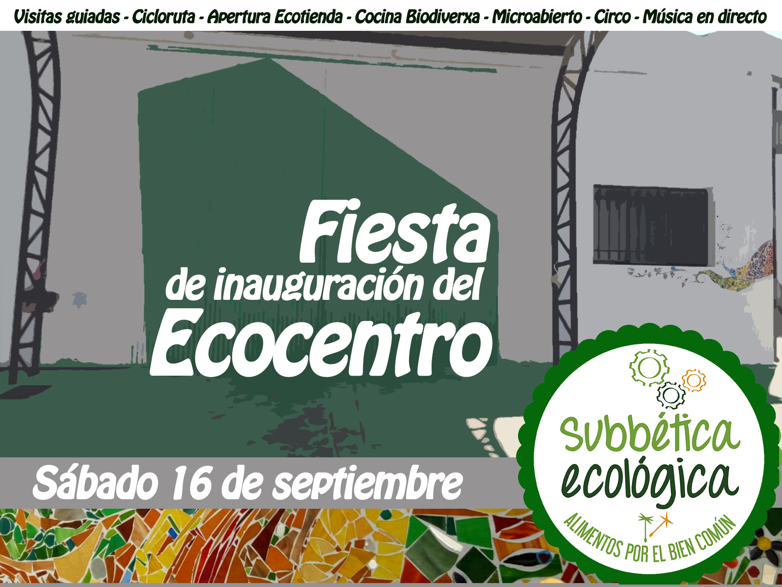 Fiesta inauguración del Ecocentro