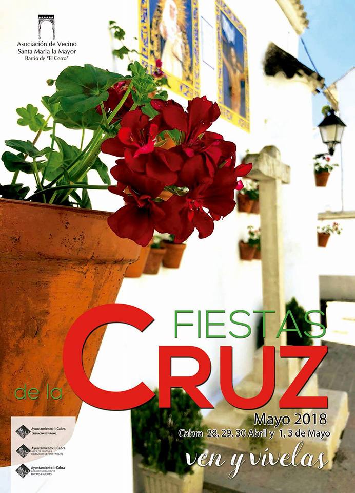 Cartel Fiestas de la Cruz de Mayo 2018