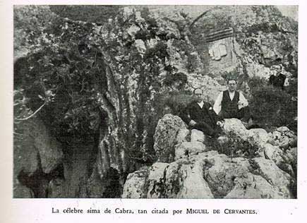 Comentanrios sobre la relación de Miguel de Cervantes con Cabra.