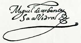 Comentanrios sobre la relación de Miguel de Cervantes con Cabra.