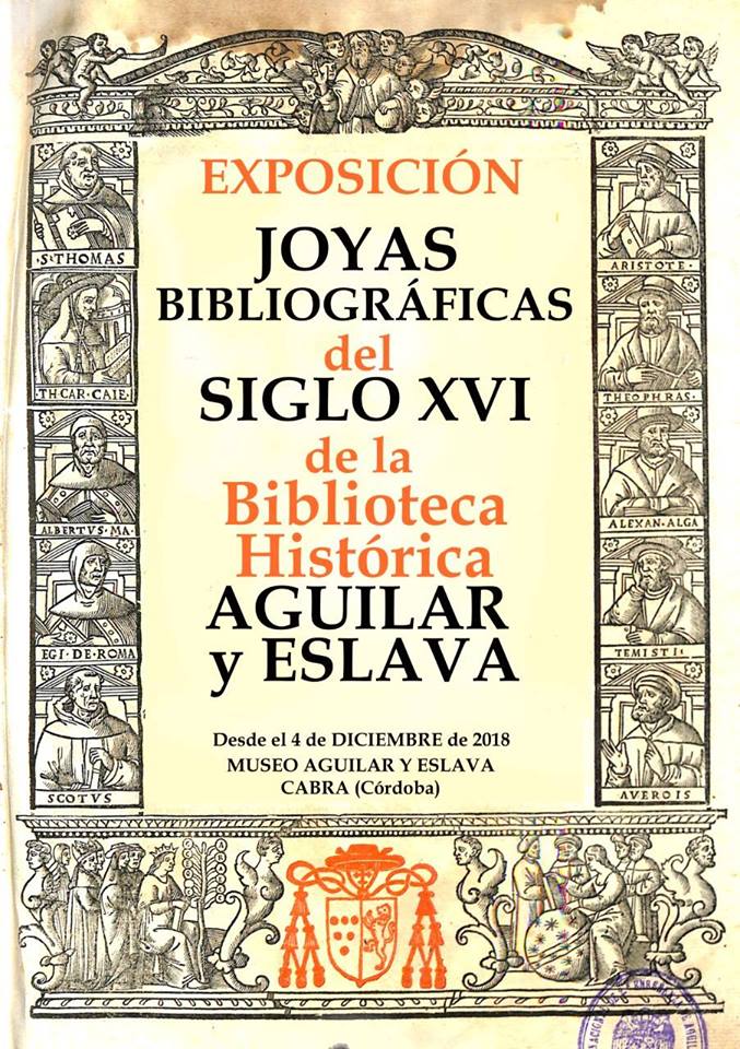 Exposición de joyas bibliográficas en el museo de la Fundación Aguilar y Eslava