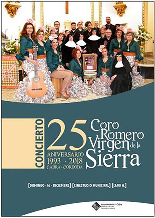 Concierto 25 aniversario Coro Romero Virgen de la Sierra