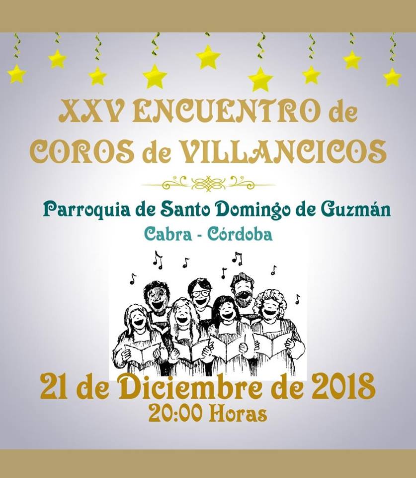 XXV encuentros de coros de villancios en Santo Domingo