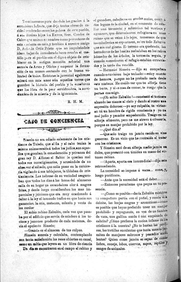 «El Semanario Egabrense». Prensa de Cabra de Córdoba