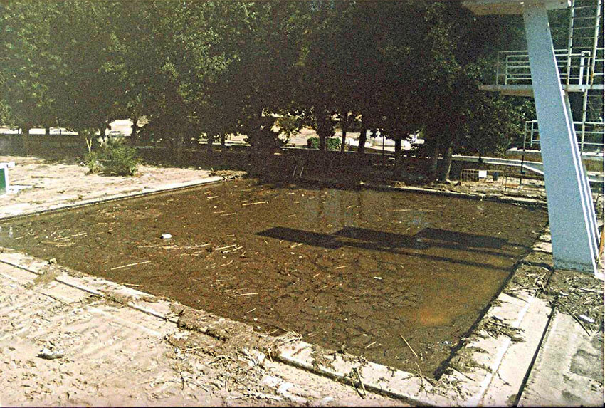 fotografías de las Piscinas  de  Cabra