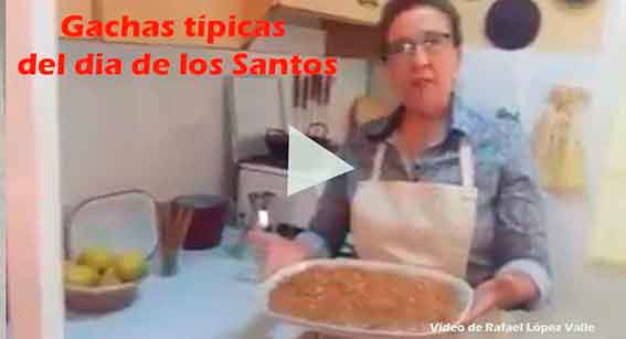 Receta de gachas típicas del día de los Santos de Carmen López