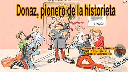 «Donaz, pionero de la historieta» artículo de José Pérez Muñoz