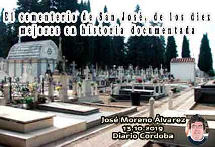 «El cementerio de San José, de los diez mejores en historia documentada» 