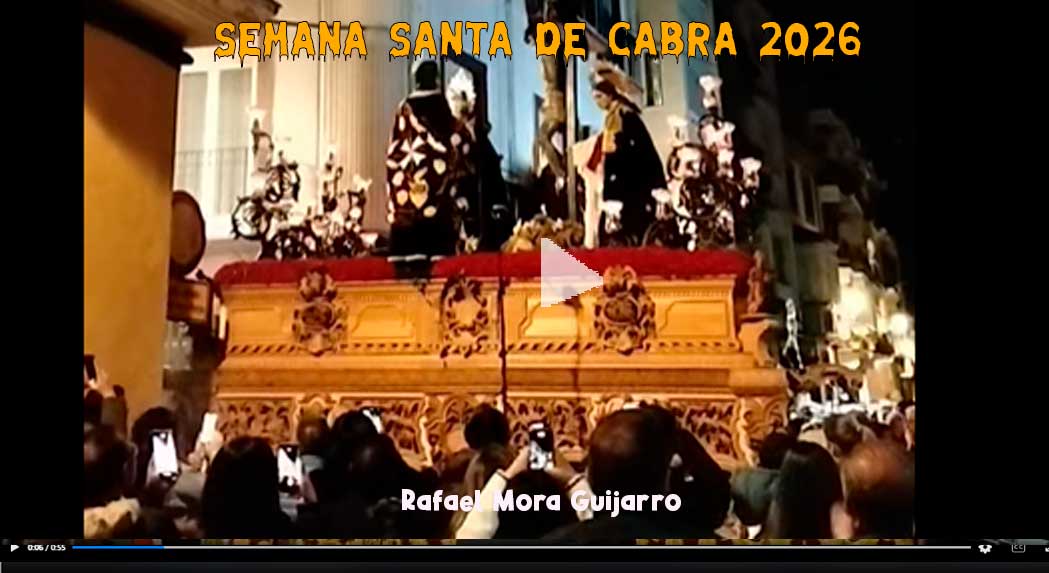 Una visión distinta de la Semana Santa de Cabra 2026