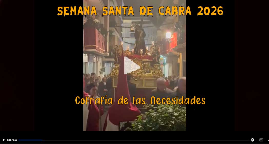 Una visión distinta de la Semana Santa de Cabra 2026