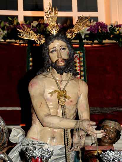fotografías relacionadas de Jesús de la Columna y la Virgen de la Caridad