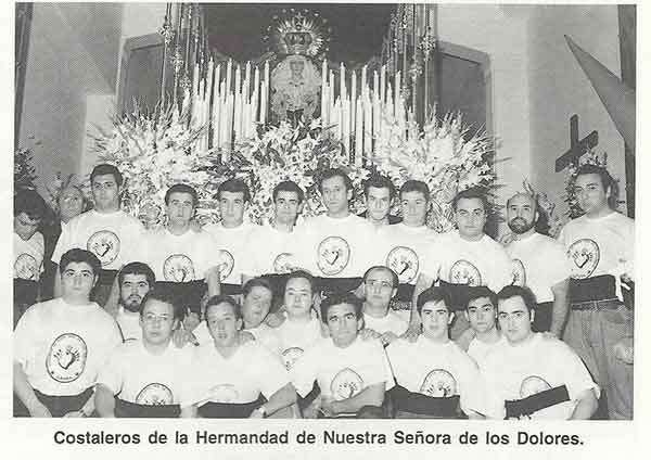 fotografías relacionadas con la Hermandad de los Dolores de Cabra.
